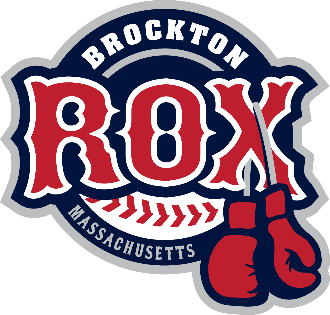 Brockton Rox 2012-Pres Primary Logo iron on transfers for T-shirts